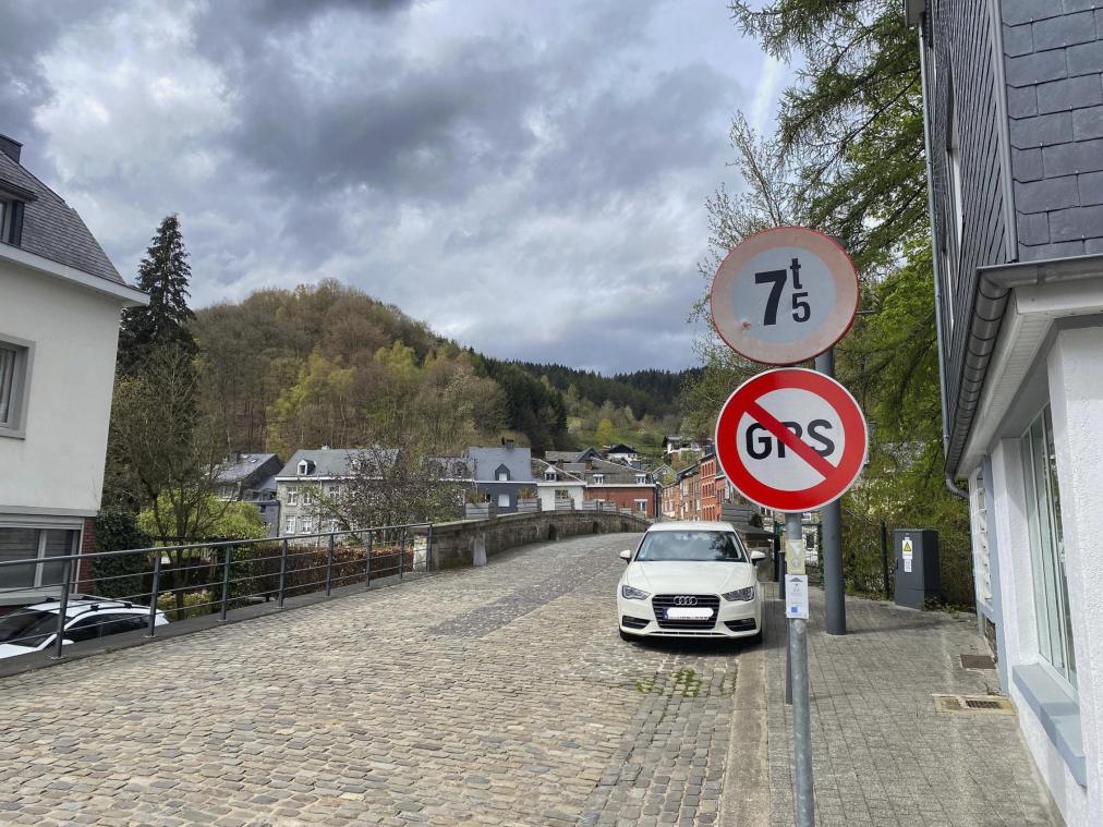 <p>Häufig verirren sich Ortsfremde wegen Problemen bei Navigationsdiensten im Outrelepont-Viertel.</p>
