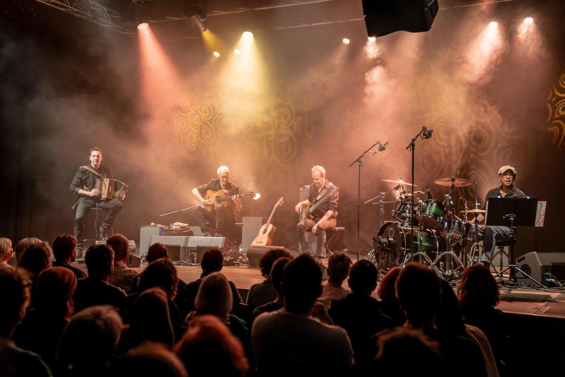 <p>In Eupen setzte das Quentin Dujardin Quartet am Sonntag den Schlusspunkt unter eine 14-tägige Tournee.</p>