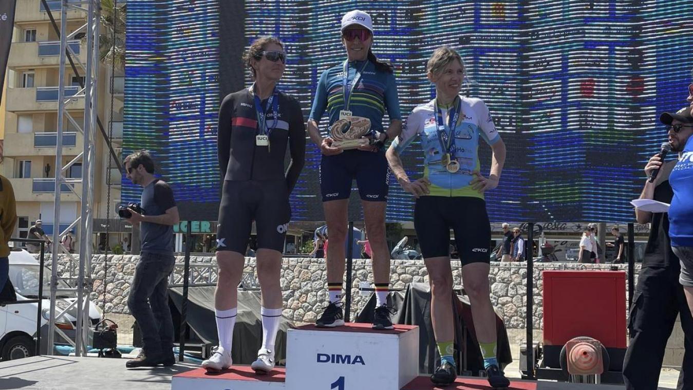 <p>Rita Zinnen stand in Frankreich ganz oben auf dem Podium.</p>