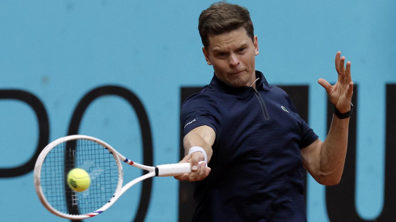 <p>Alexander Blockx in Madrid in Aktion</p>