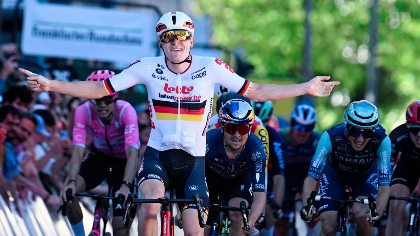 <p>Georg Zimmermann gewinnt Eschborn-Frankfurt.</p>