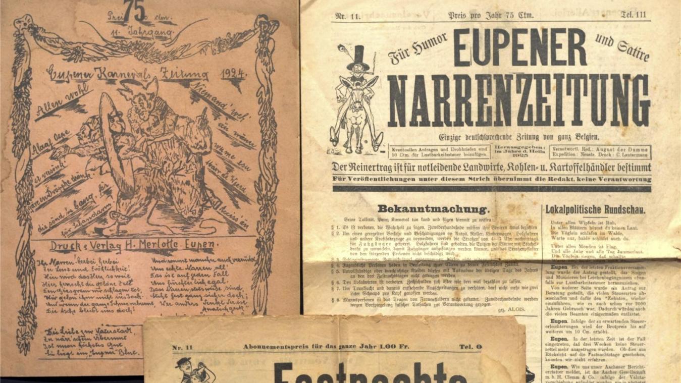 <p>Beim „Collection Day“ tauchen besondere Fundstücke auf – wie diese Karnevalszeitungen aus Eupen.</p>