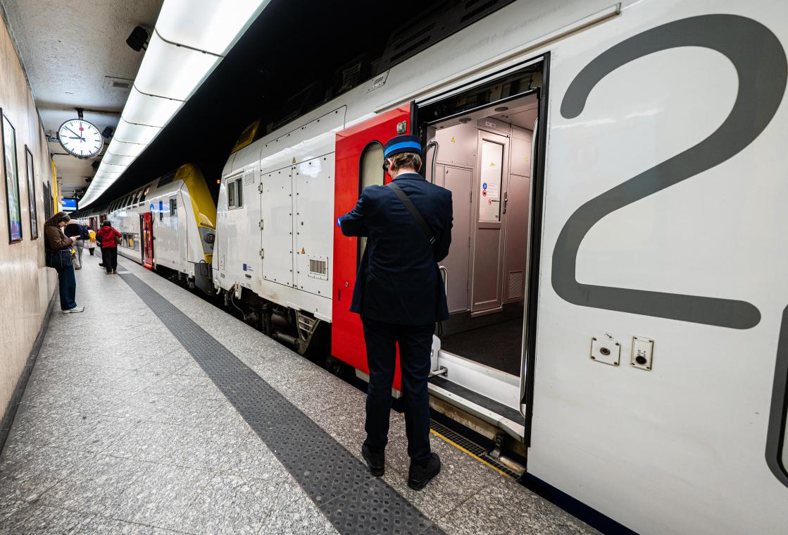 <p>Die SNCB verzeichnet weniger Verspätungen.</p>