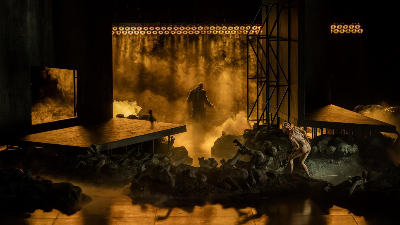 <p>Uraufführung der Oper „Medusa“ von Iain Bell an der Brüsseler Oper La Monnaie</p>