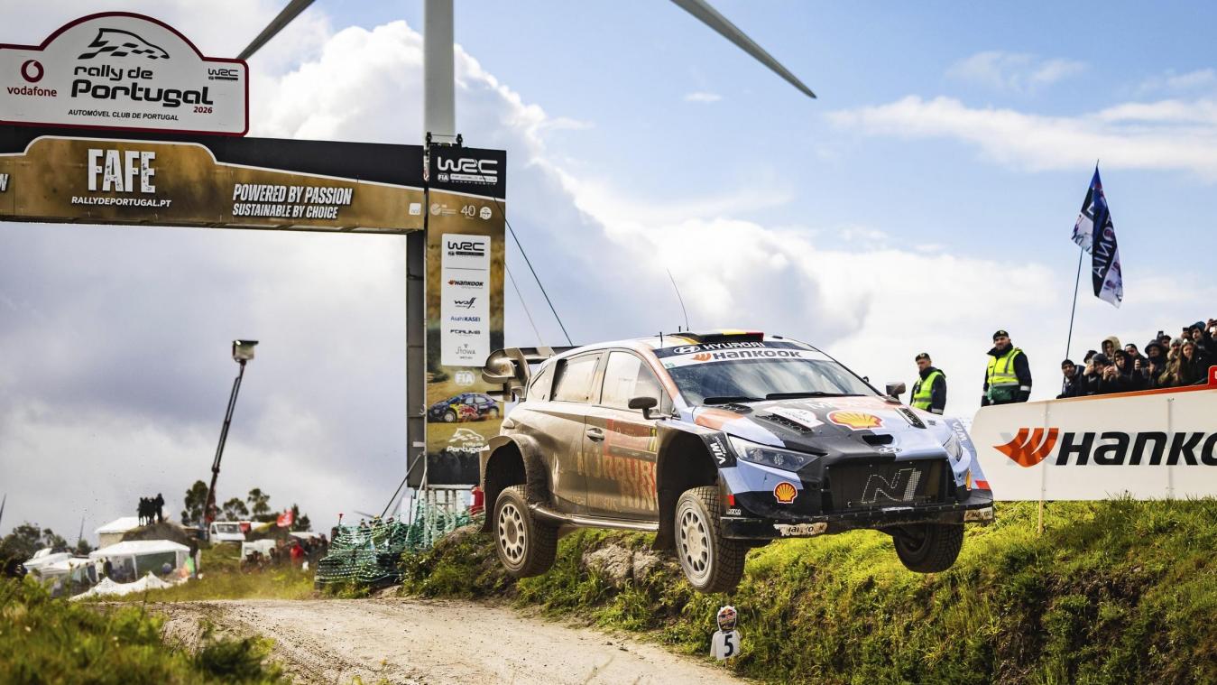 <p>Nach großem Kampf in Portugal: Thierry Neuville feiert ersten Saisonsieg</p>
