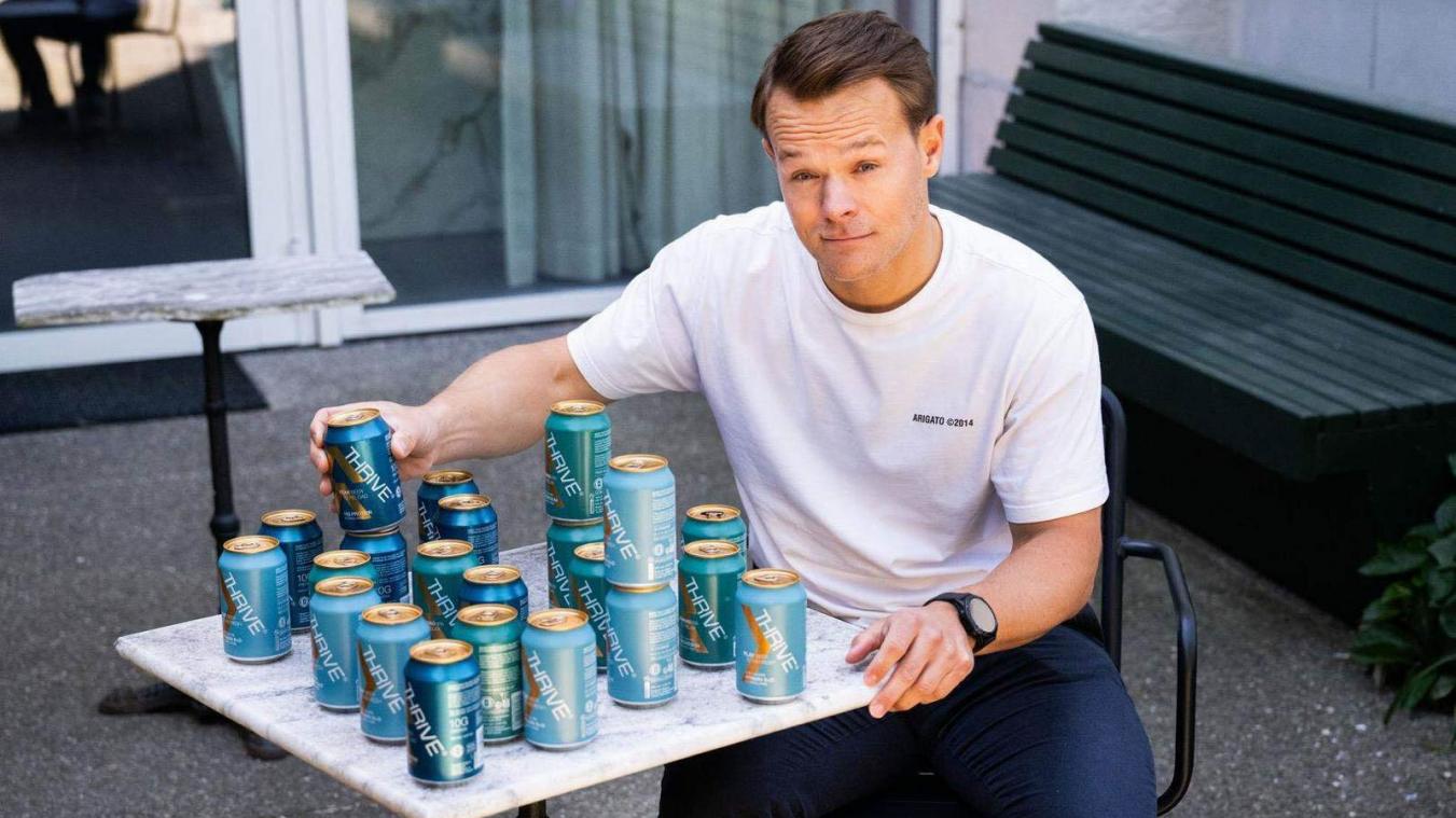 <p>Laurens D’Hoore gründete mit Thrive ein alkoholfreies Bier, das Sport und bewussten Konsum miteinander verbinden soll.</p>