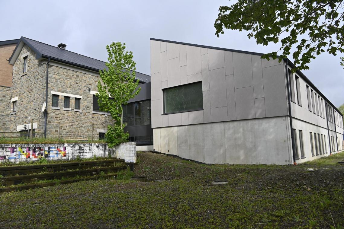 <p>Der Erweiterungsbau des Kindergartens der Mosaikschule Büllingen Fotos: Arno Colaris</p>