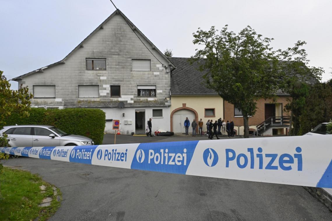 <p>Am 1. Februar 2024 wurde dieses Haus in der Prümer Straße zum Tatort. Archivfoto: David Hagemann</p>