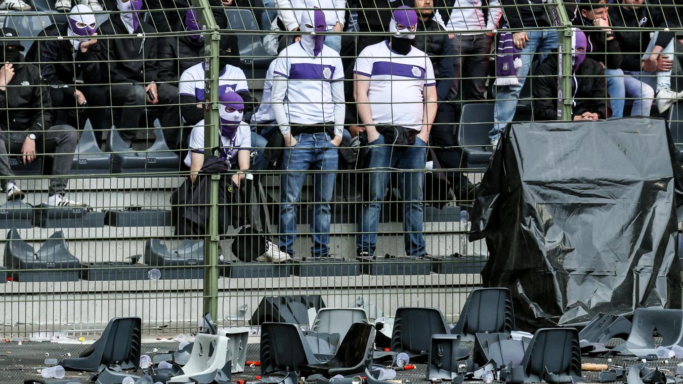 <p>Beim Pokalfinale zwischen Union und Anderlecht wurden im Brüsseler König-Baudouin-Stadion mehr als 500 Sitze zerstört.</p>