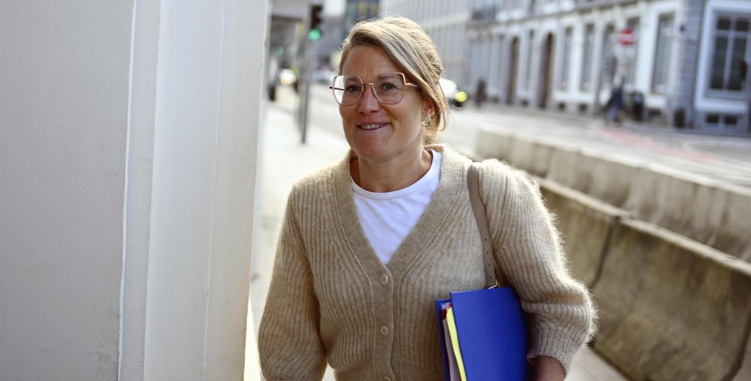 <p>Migrationsministerin Anneleen Van Bossuyt</p>