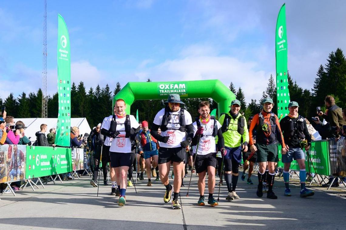 <p>Am vergangenen Wochenende fand der Oxfam Trailwalker in Saint-Hubert statt.</p>