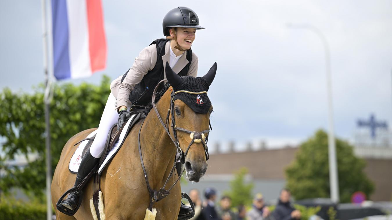 <p>Gleich bei ihrer ersten Teilnahme sichert sich Maya Joucken die belgische Meisterschaft.</p>