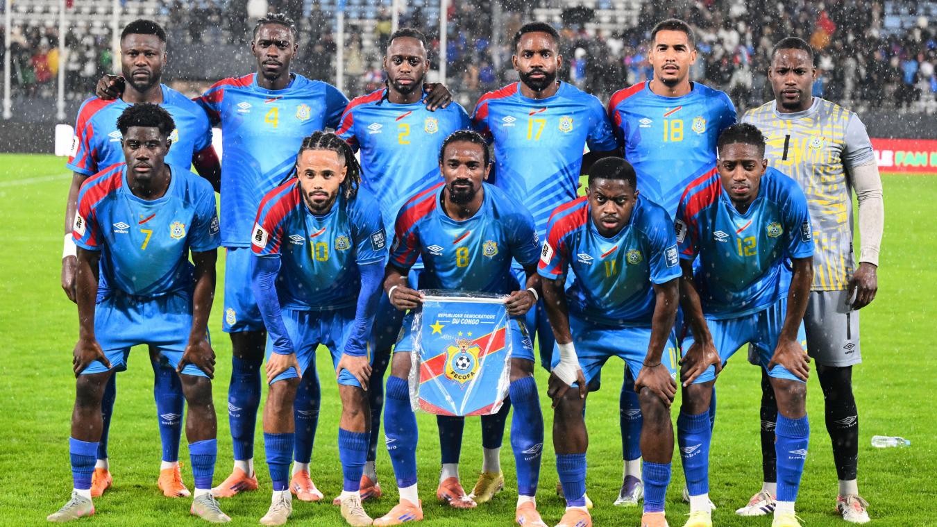 <p>Die kongolesische Nationalmannschaft</p>