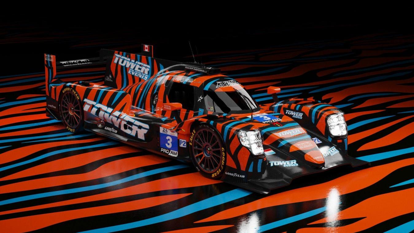 <p>So sieht der DKR-Oreca für Le Mans aus.</p>