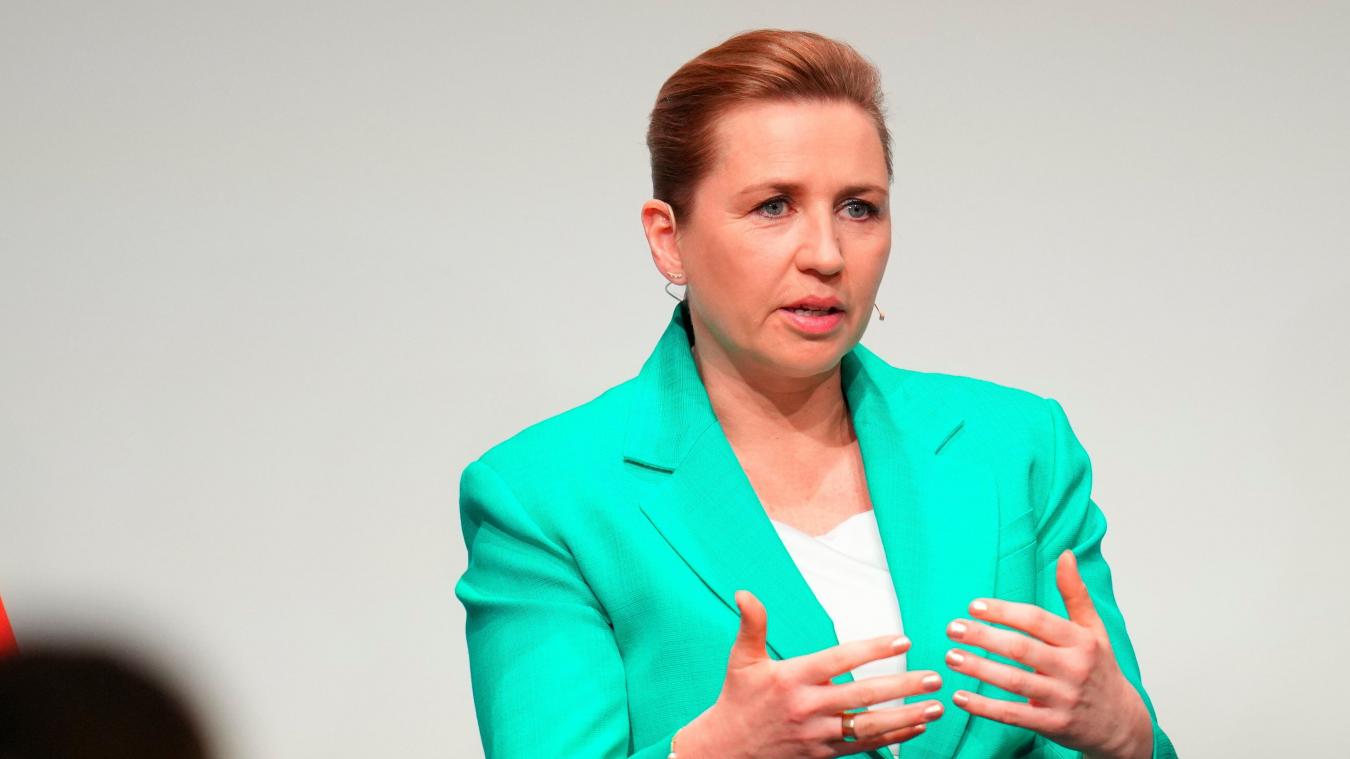 <p>Mette Frederiksen</p>