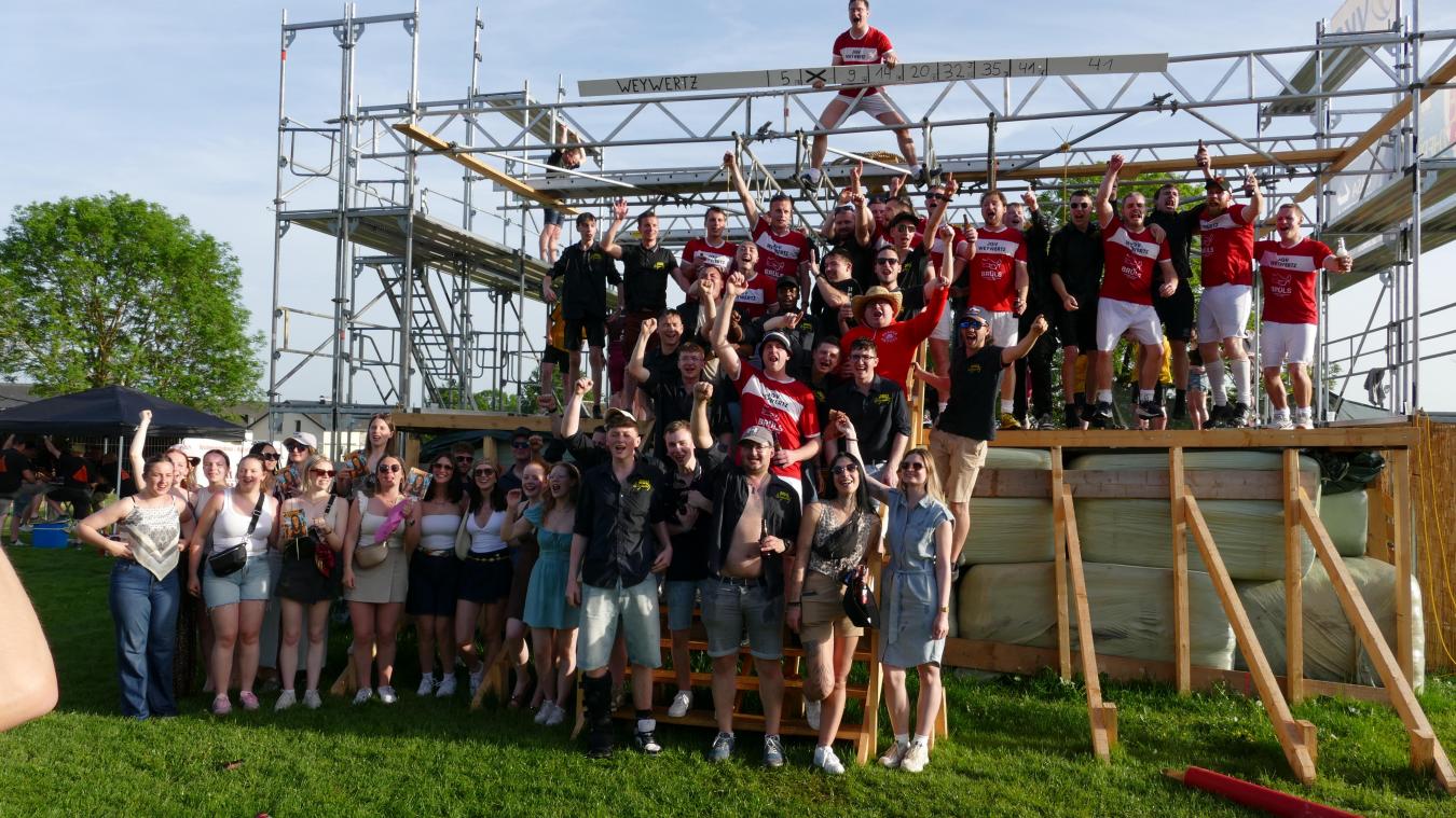 <p>Beim 51. Spiel ohne Grenzen ging der JGV Weywertz als Sieger hervor.</p>