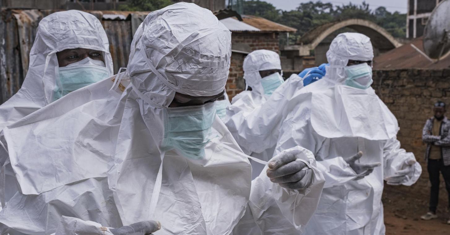 <p>In Zentralafrika grassiert eine Ebola-Epidemie.</p>