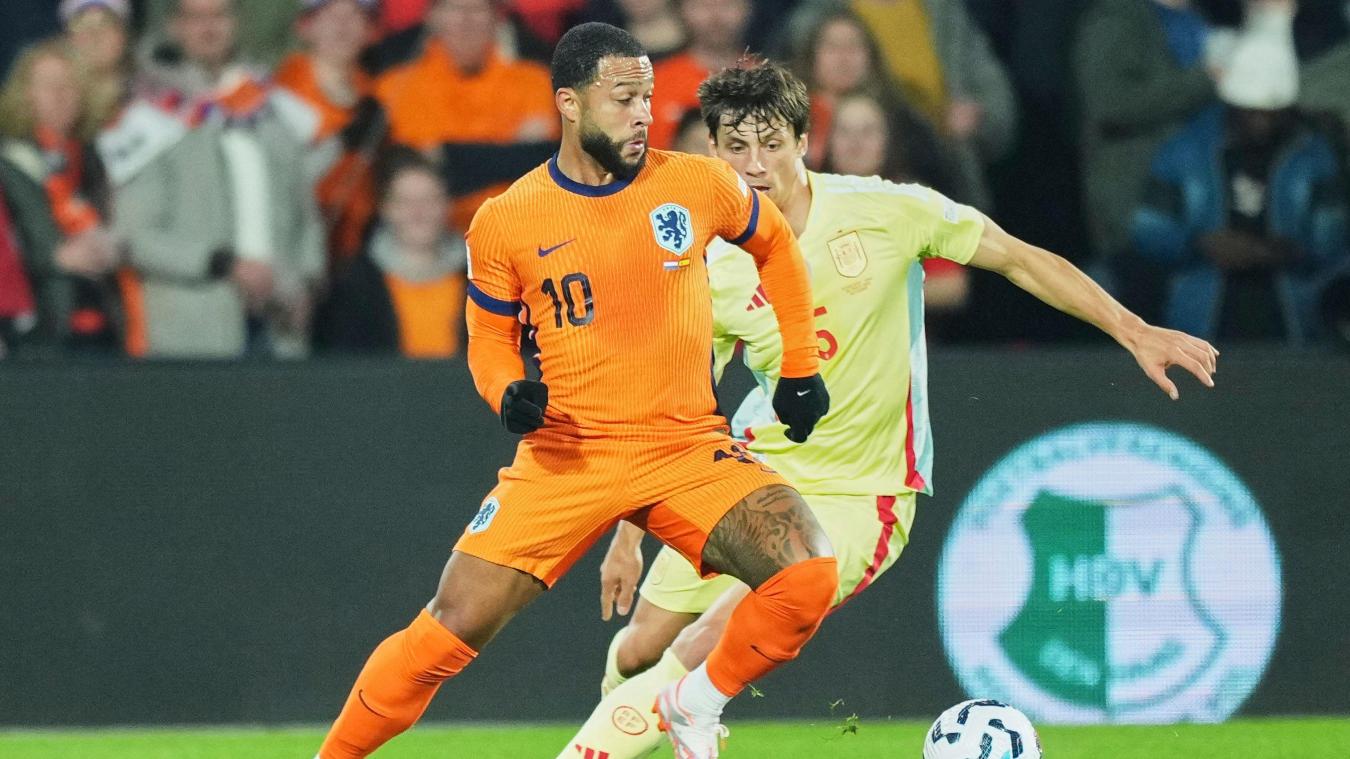 <p>Memphis Depay fährt mit „Oranje“ zur WM.</p>