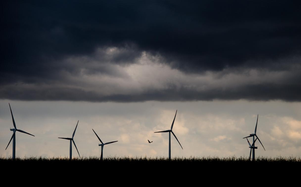 <p>Düstere Wolken für Windparkprojekte in der Eifel?</p>
