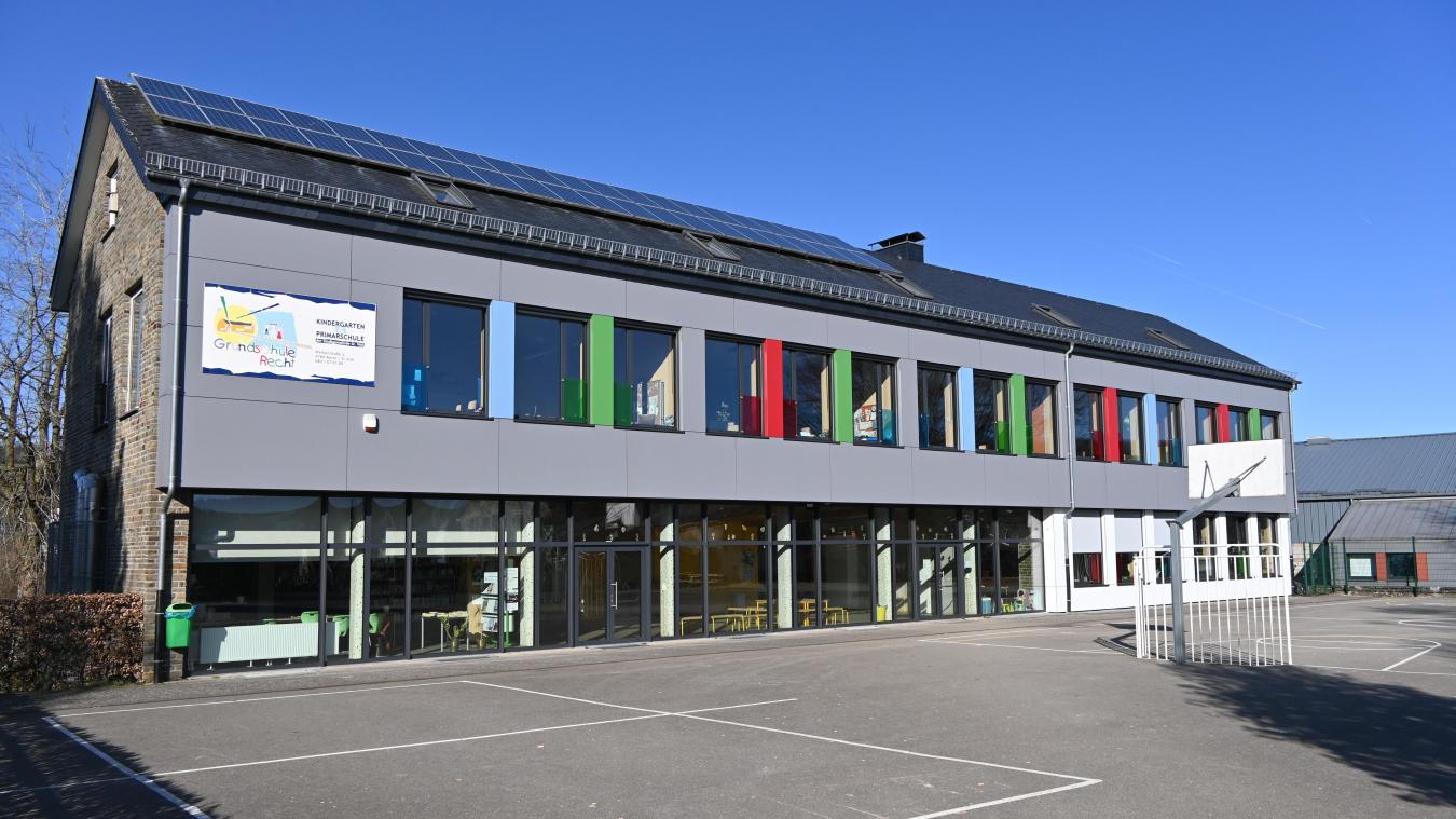 <p>Die Gemeindeschule Recht wird umfassend ausgebaut.</p>