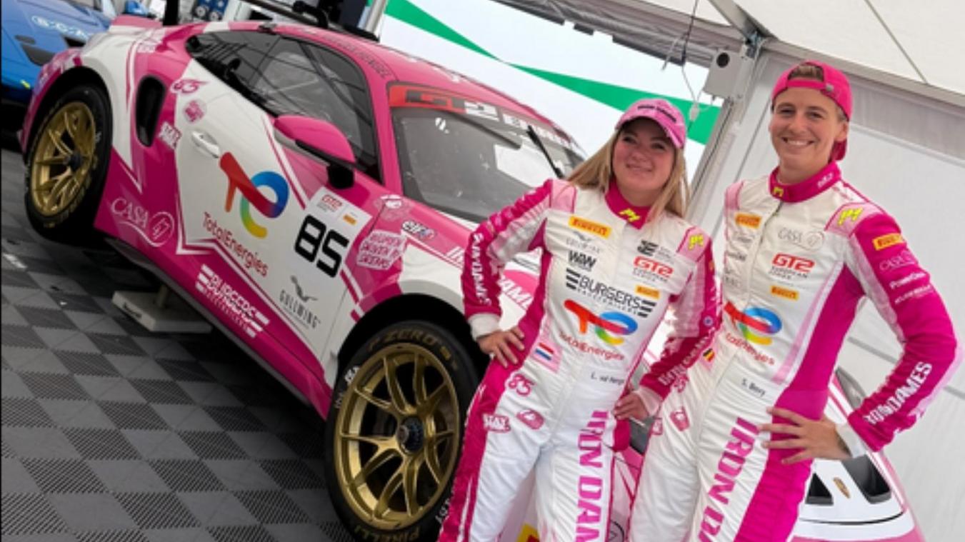 <p>Die „Iron Dames“ in Monza</p>