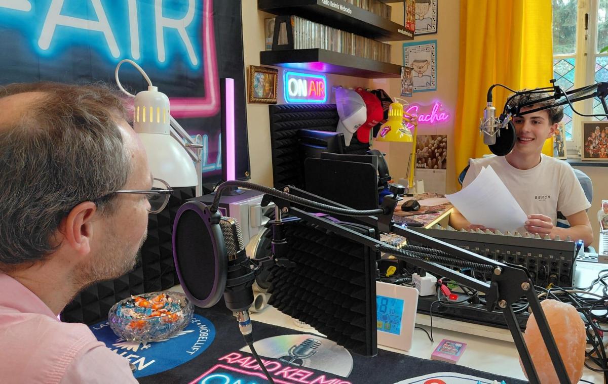 <p>Die Schüler lernen das Radiomachen von Grund auf.</p>