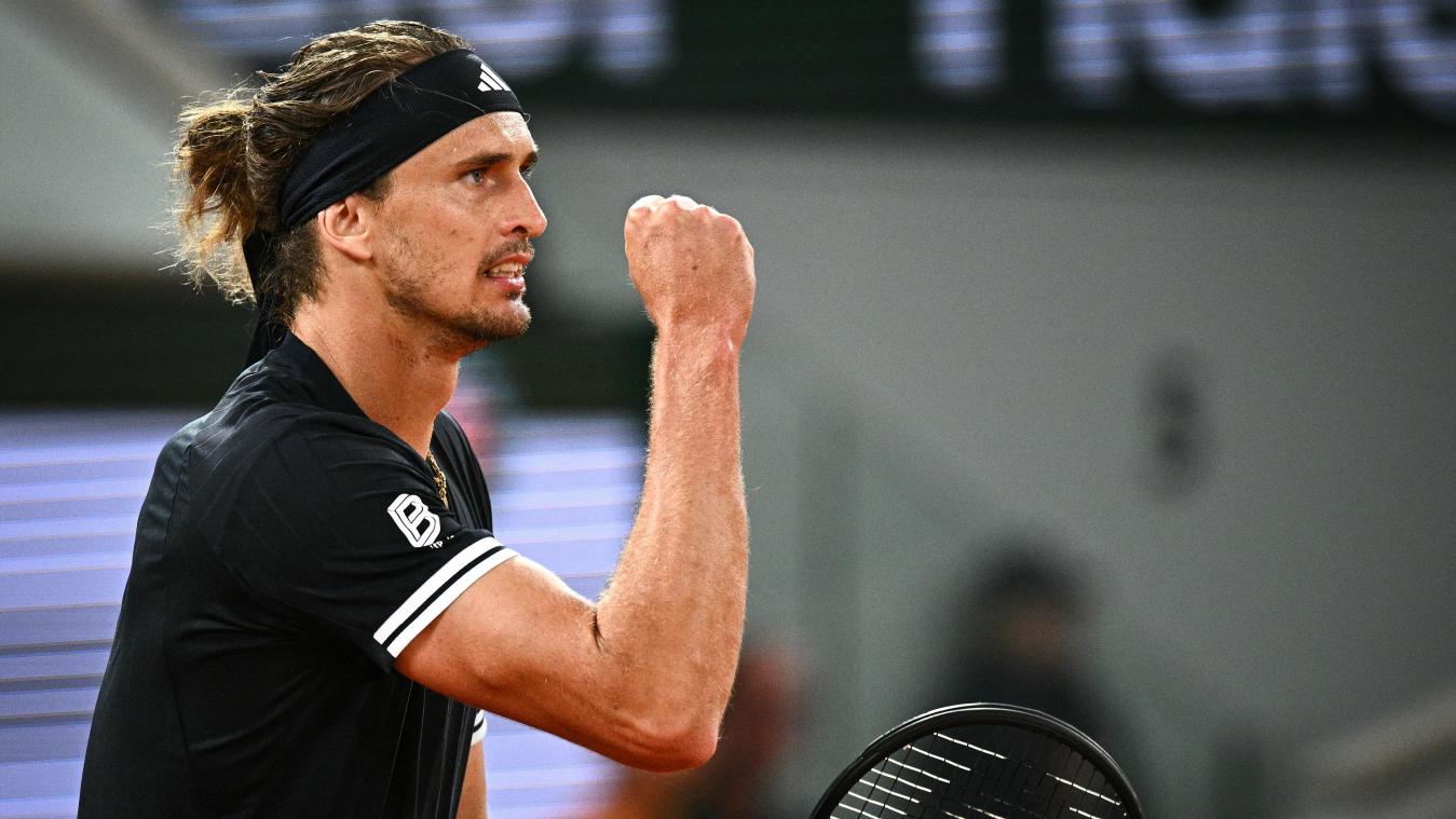 <p>Alexander Zverev steht im Halbfinale von Roland Garros.</p>
