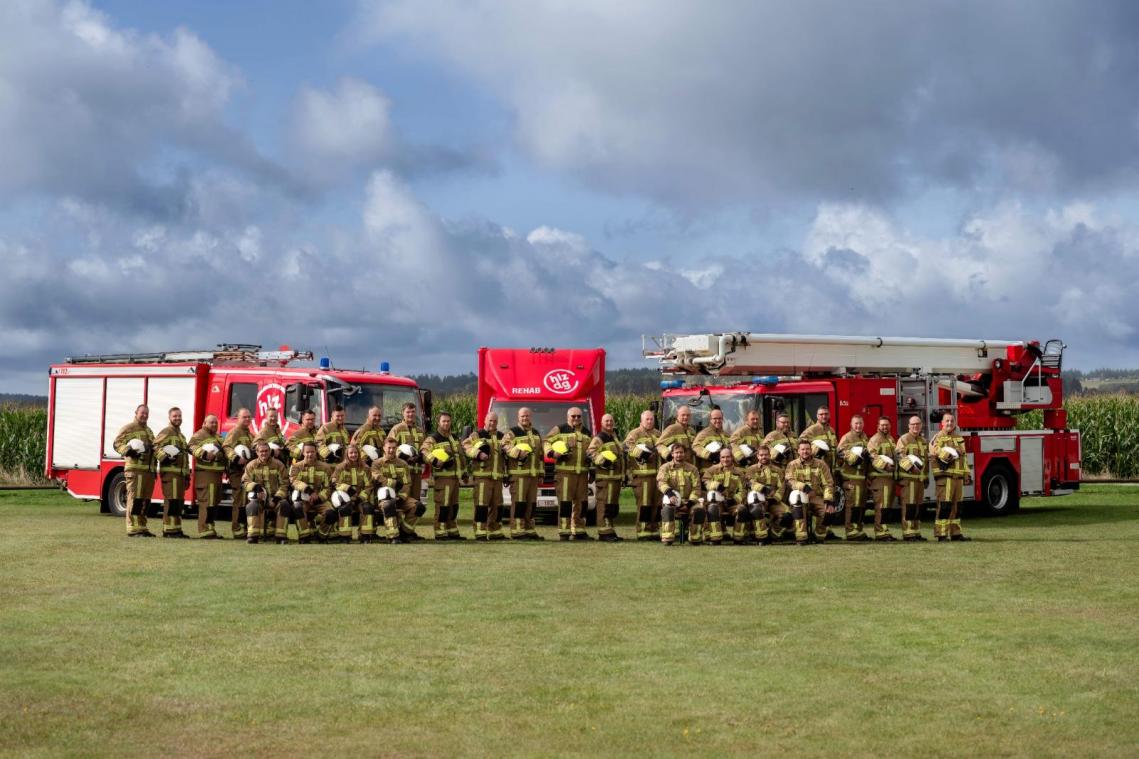 <p>Die Feuerwehr Büllingen zählt aktuell 34 Mitglieder. Hinzu kommt die Jugendfeuerwehr, die seit 2024 besteht.</p>