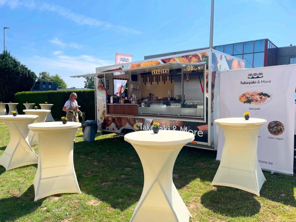 <p>Mit Takoyaki sind auch japanische Spezialitäten auf dem Rolduc-Platz vertreten.</p>