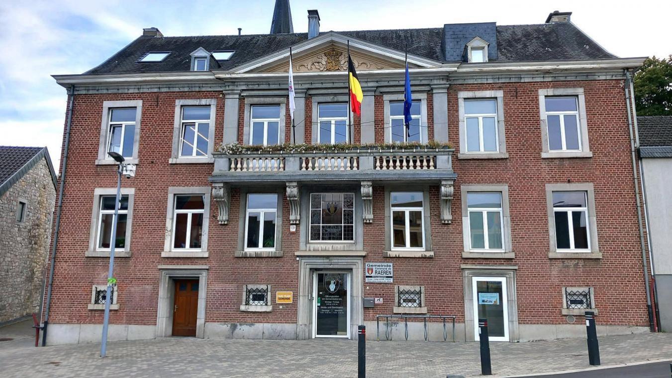 <p>Ein Blick auf das Raerener Gemeindehaus</p>