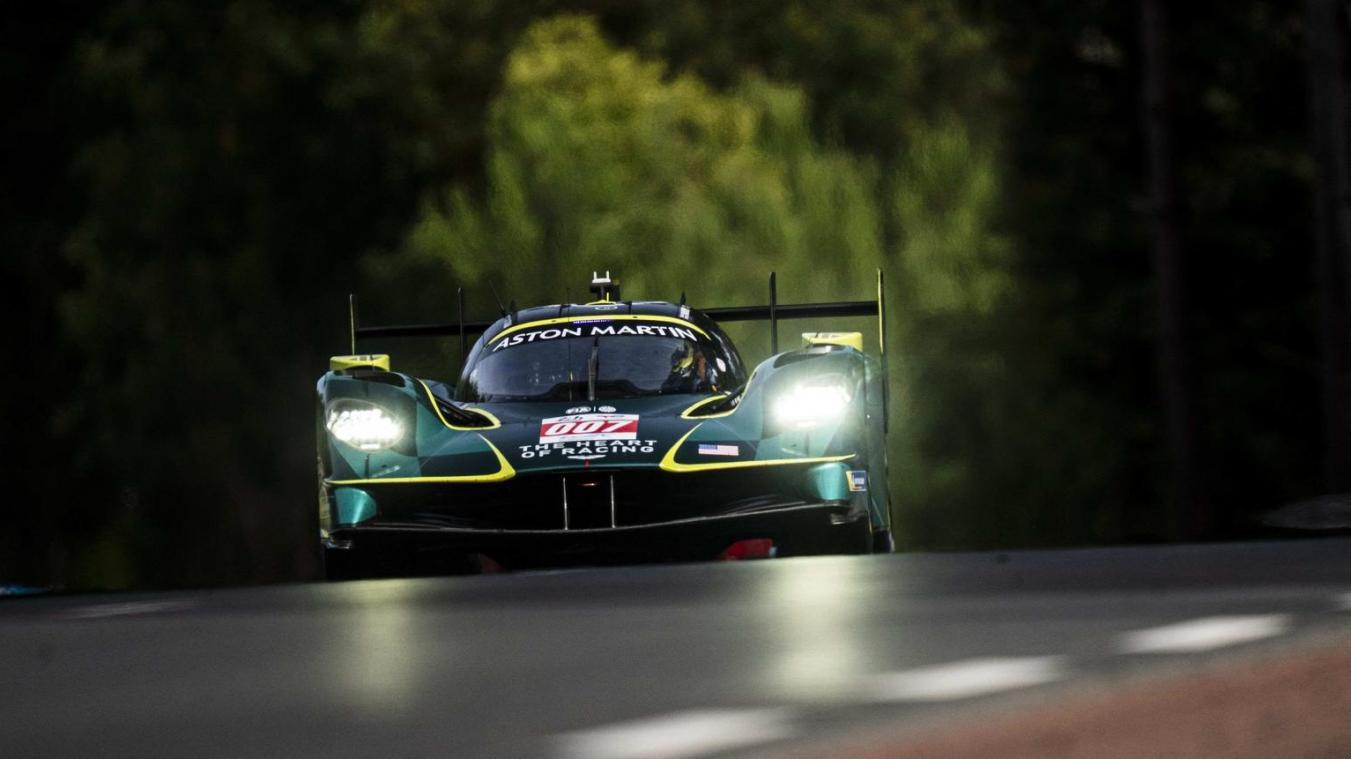 <p>Überraschend war der Aston Martin Valkyrie #007 Schnellster beim Testtag in Le Mans.</p>