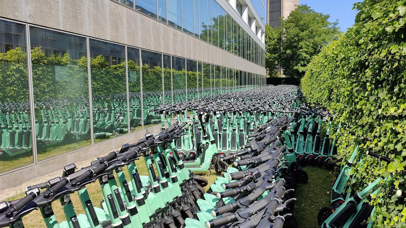 <p>Verbot von E-Scootern zum Mieten: Nach Paris und Co. greift auch Brüssel durch</p>
