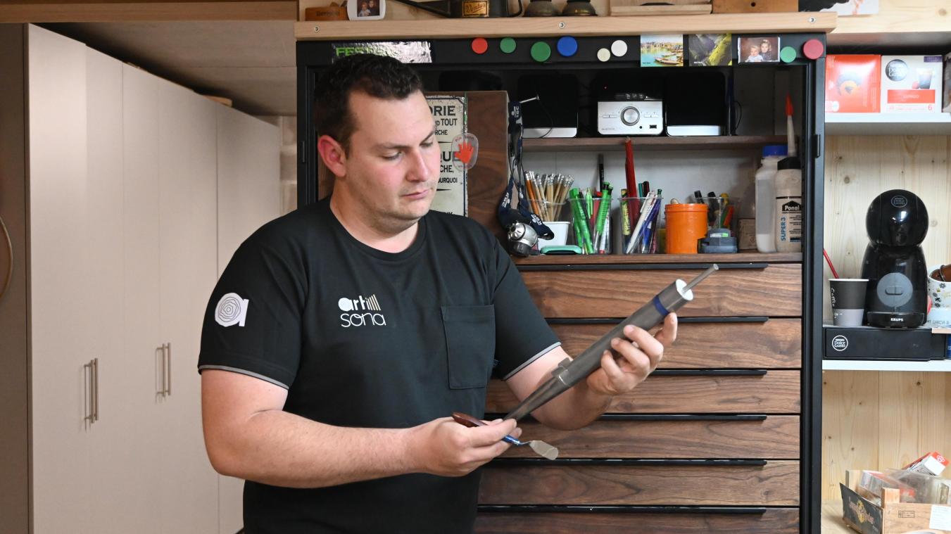 <p>Handwerk bis ins kleinste Detail: Laurent Schmitt muss in seiner Werkstatt viele Einzelteile historischer Instrumente selbst nachbauen.</p>