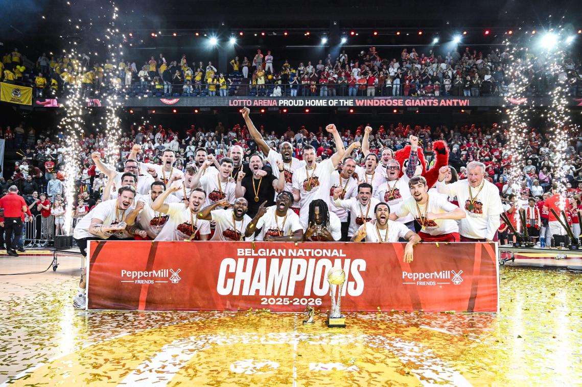 <p>Die Antwerp Giants durften am Samstagabend jubeln.</p>