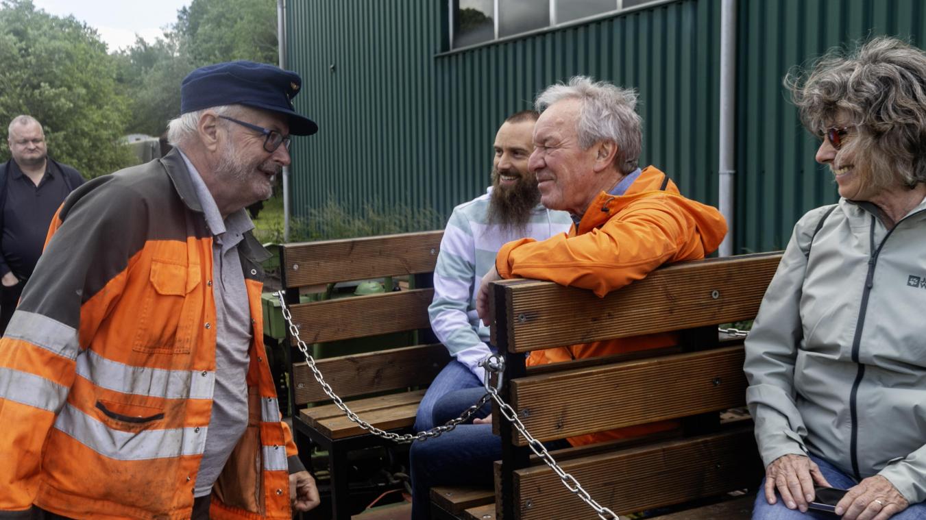 <p>Fachsimpeln, austauschen und unterhalten: Alles drehte sich am Wochenende am ehemaligen Raerener Bahnhof um das Thema Eisenbahn.</p>