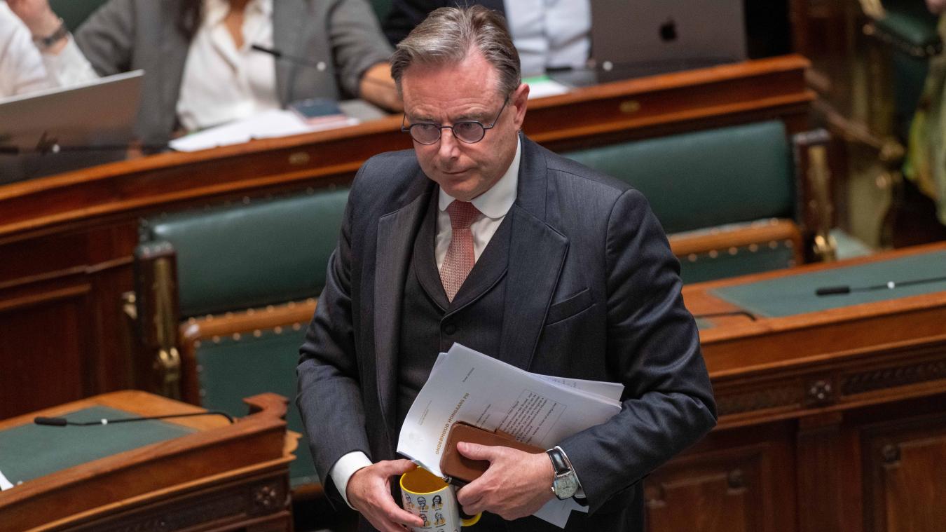 <p>Bart De Wever in der Kammer</p>