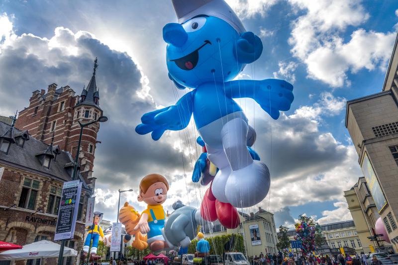 <p>Die große Ballonparade findet dieses Jahr am Sonntag statt.</p>