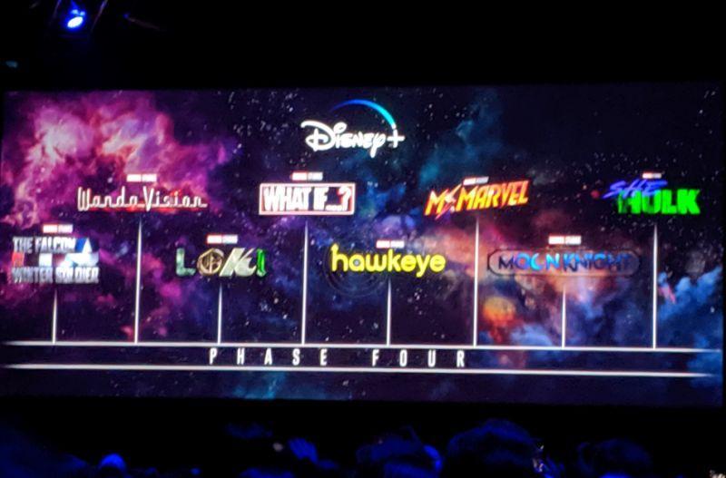 <p>Vorstellung der Marvel-Serien auf Disney+ auf der D23 Expo der Comic Con 2019.</p>