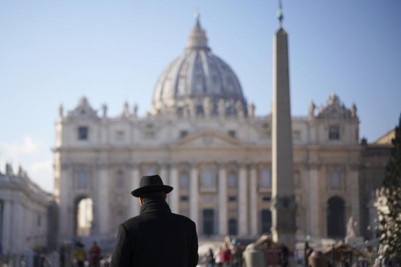 <p>Der Petersplatz im Vatikan</p>