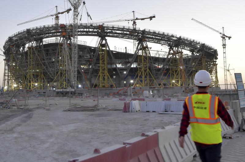 <p>Die WM 2022 wurde an Katar vergeben.</p>