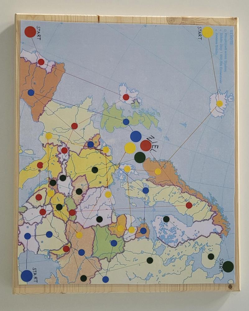 <p>Schüler aus der Gemeindeschule Meyerode haben in kleinen Gruppen ihr im Geografieunterricht erlerntes Wissen zu Europa in selbst gestaltete Spiele eingearbeitet.</p>