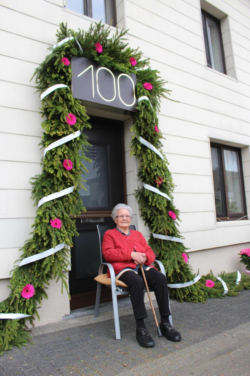 <p>Petronella Braun feierte am Mittwoch ihren 100. Geburtstag.</p>