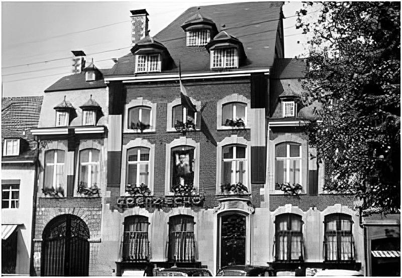 <p>Historischer Blick auf das Verlagshaus</p>
