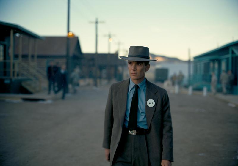 <p>Cillian Murphy als J. Robert Oppenheimer in einer Szene des Films „Oppenheimer“</p>