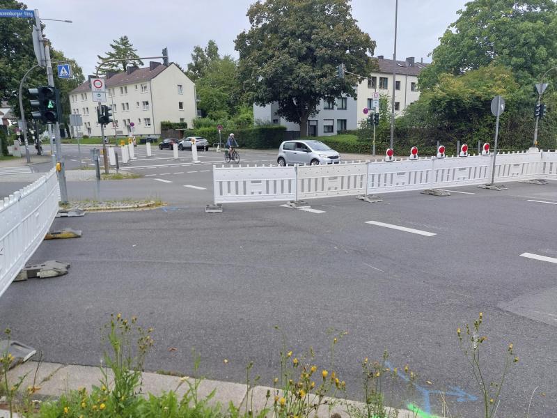 <p>Dieses Foto entstand am Montag in der Eupener Straße in Aachen.</p>