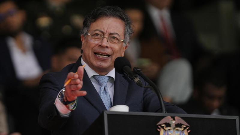 <p>Präsident Gustavo Petro</p>