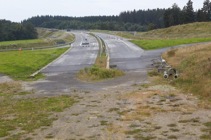<p>Die Autobahn A1 endet bislang bei Kelberg.</p>