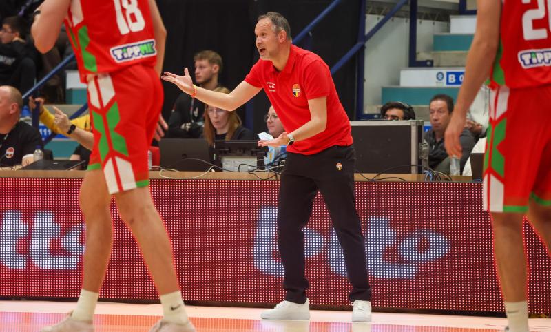 <p>Julien Mahé ist seit Anfang November der neue Coach der Belgian Lions.</p>
