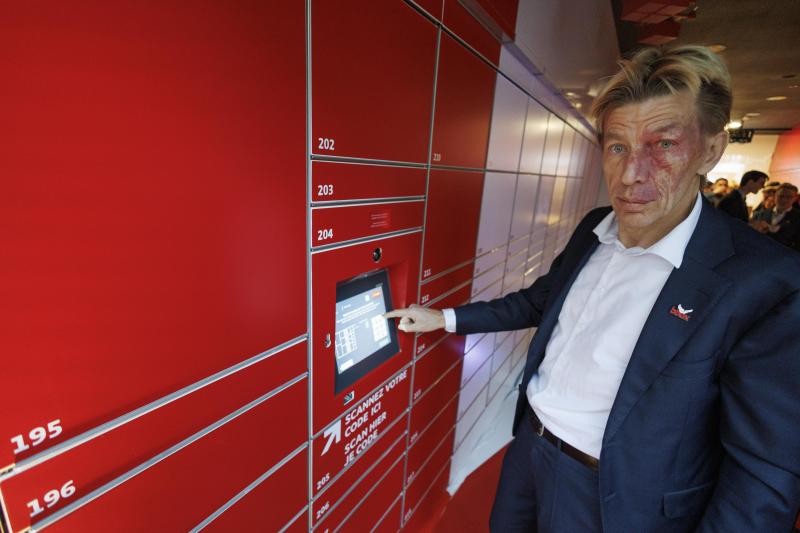<p>Bpost-CEO Chris Peeter war am Dienstag auch in Brüssel dabei.</p>