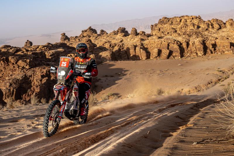 <p>Jérôme Martiny bei der Rallye Dakar</p>